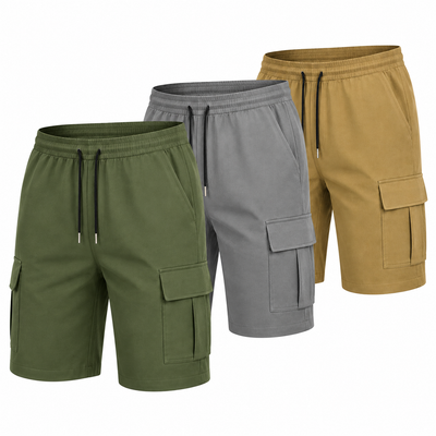 Men's 3-Pack Cargo Shorts