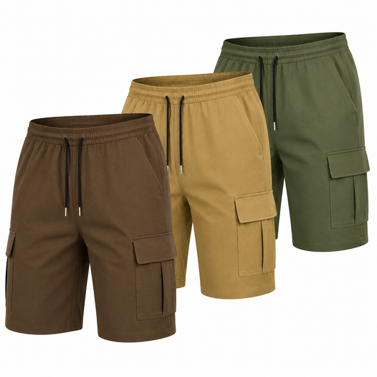 Men's 3-Pack Cargo Shorts
