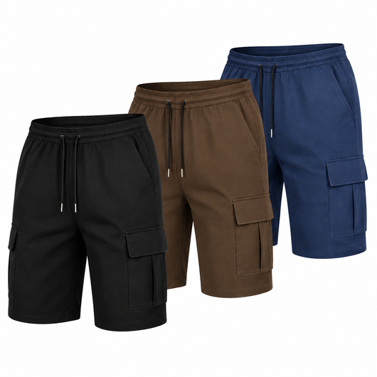 Men's 3-Pack Cargo Shorts