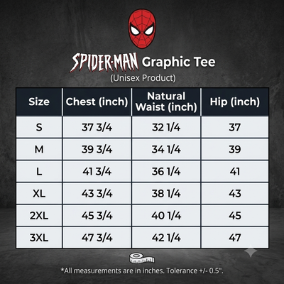Unisex Spider-Man Graphic Tee